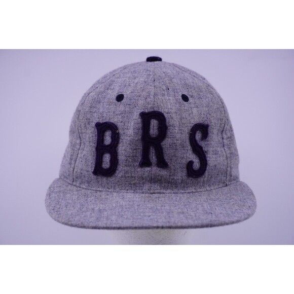 Nike Blue Ribbon Sports Ebbets Field Flannels Cap Gray Adjustable Strap Hat USA - Picture 1 of 6